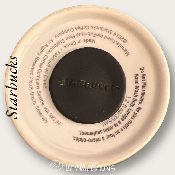 Starbucks 12oz Ceramic Mug - No Lid - Picture 2 of 7